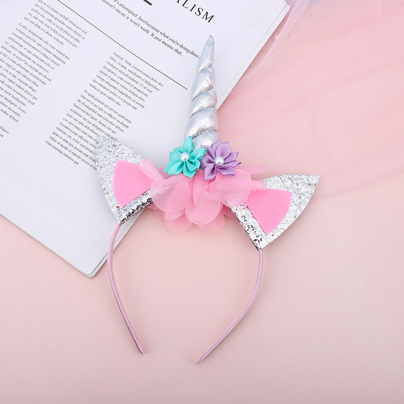 Wholesale Kids Unicorn Halloween Birthday Party Headband